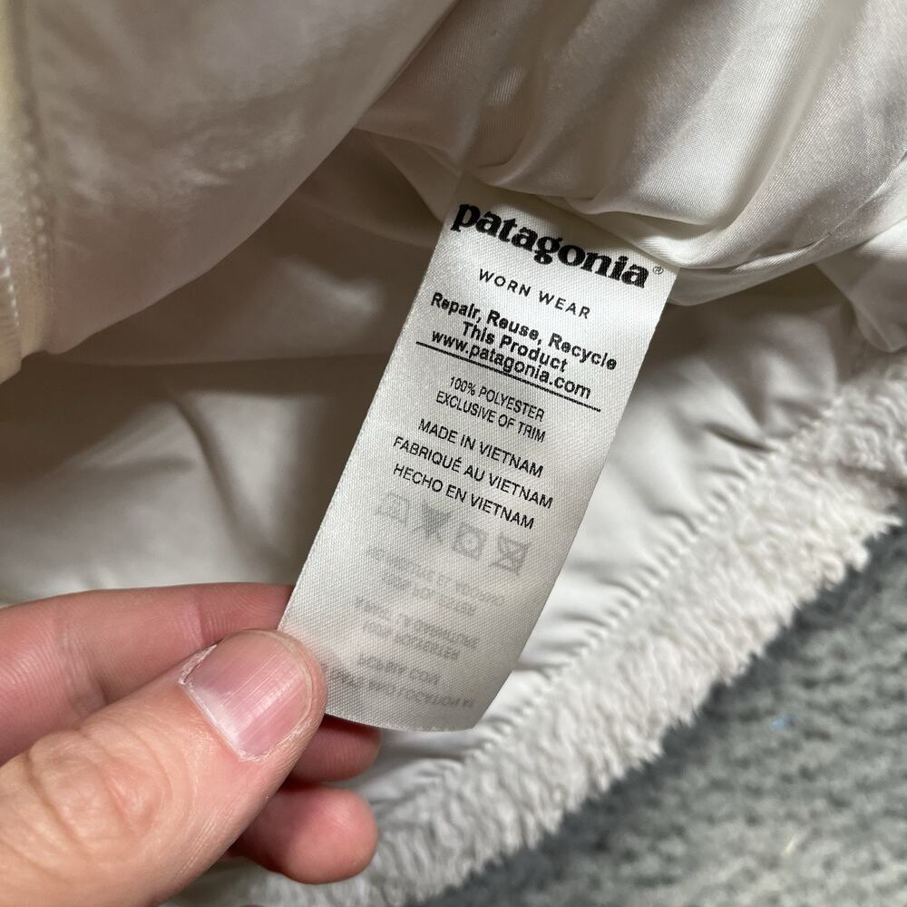 Patagonia Women’s Los Gatos Fleece Vest Birch White Cream STY25216 Size Medium - Picture 6 of 11